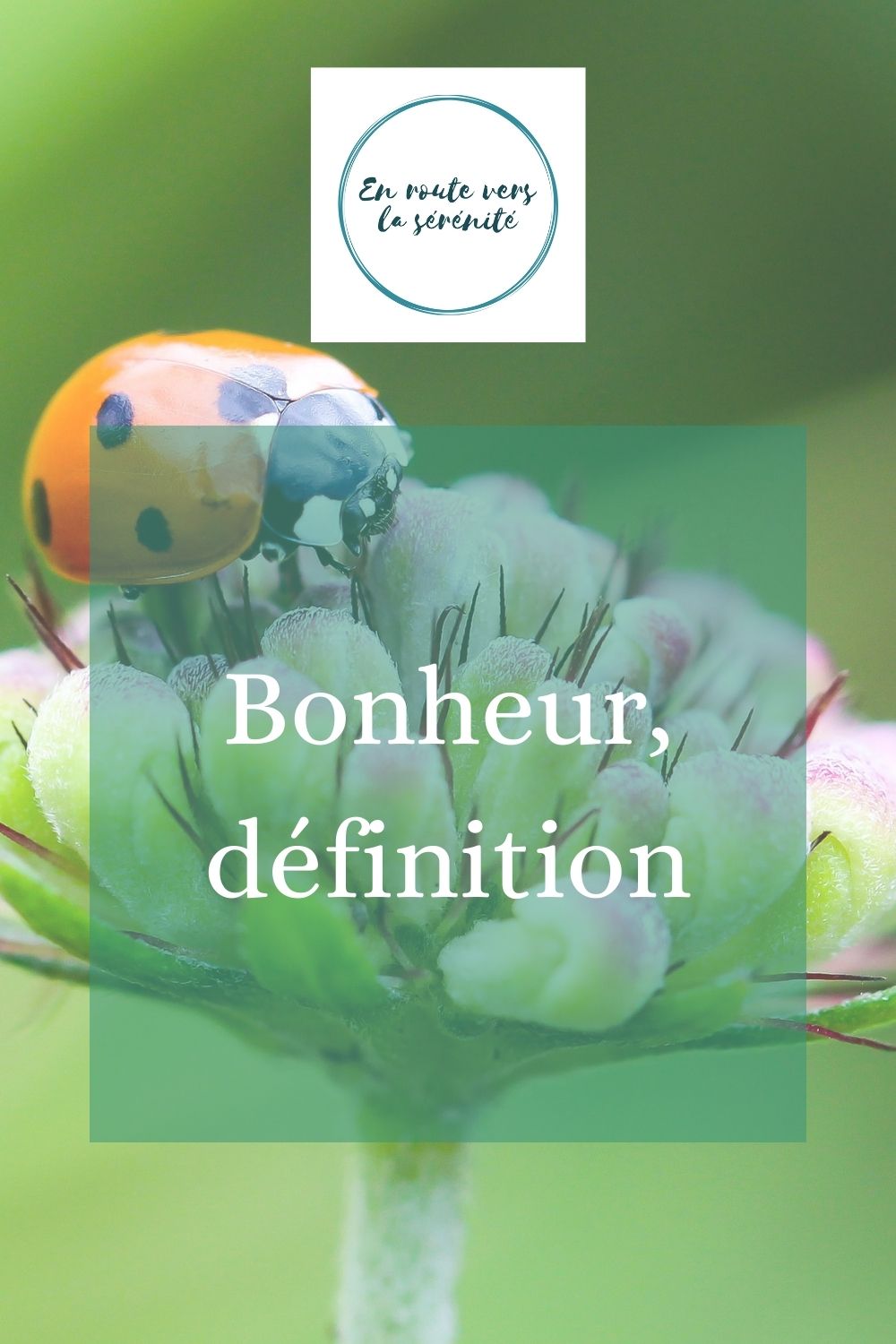 La définition du bonheur En route vers la sérénité